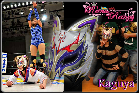 AAA / KAGUYA マスク　Reina de Reinas 2012 in Tokyo Japan