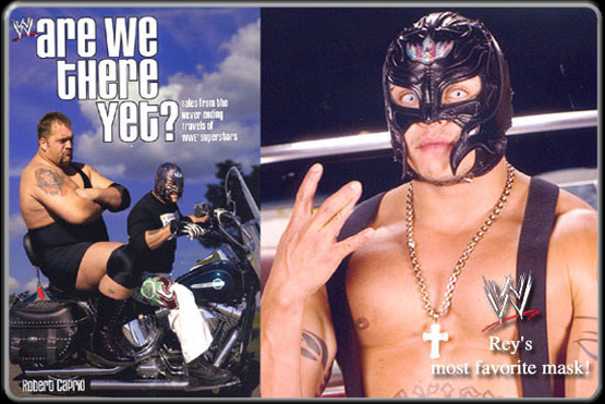 WWE レイ・ミステリオ/今までに最も愛用したオールブラックのプライベート仕様マスク